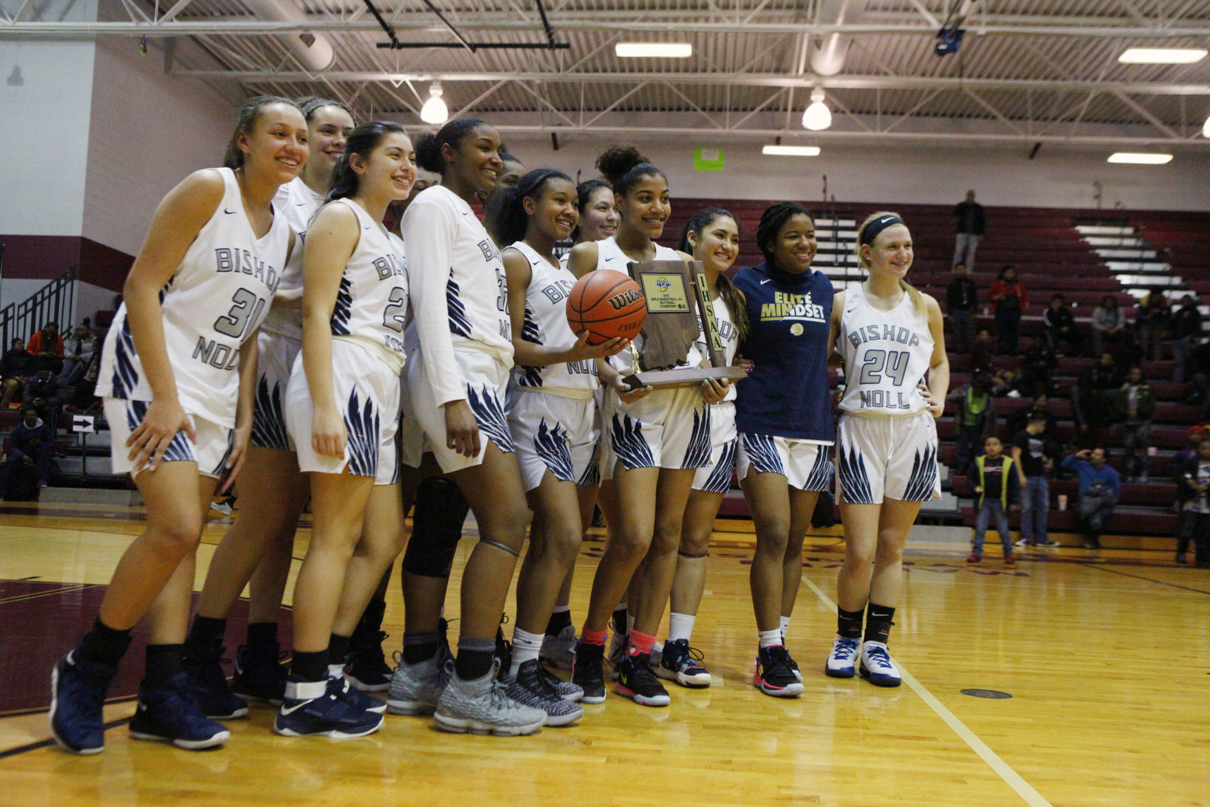Gallery: Girls 2A basketball sectional final - Bishop Noll vs. Bowman Academy